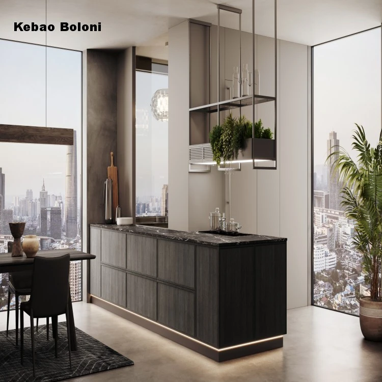 Tủ bếp MDF-Tủ đốt